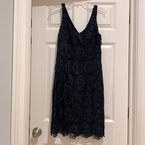 NWT - Lauren Ralph Lauren Evening Dress, Navy size 10